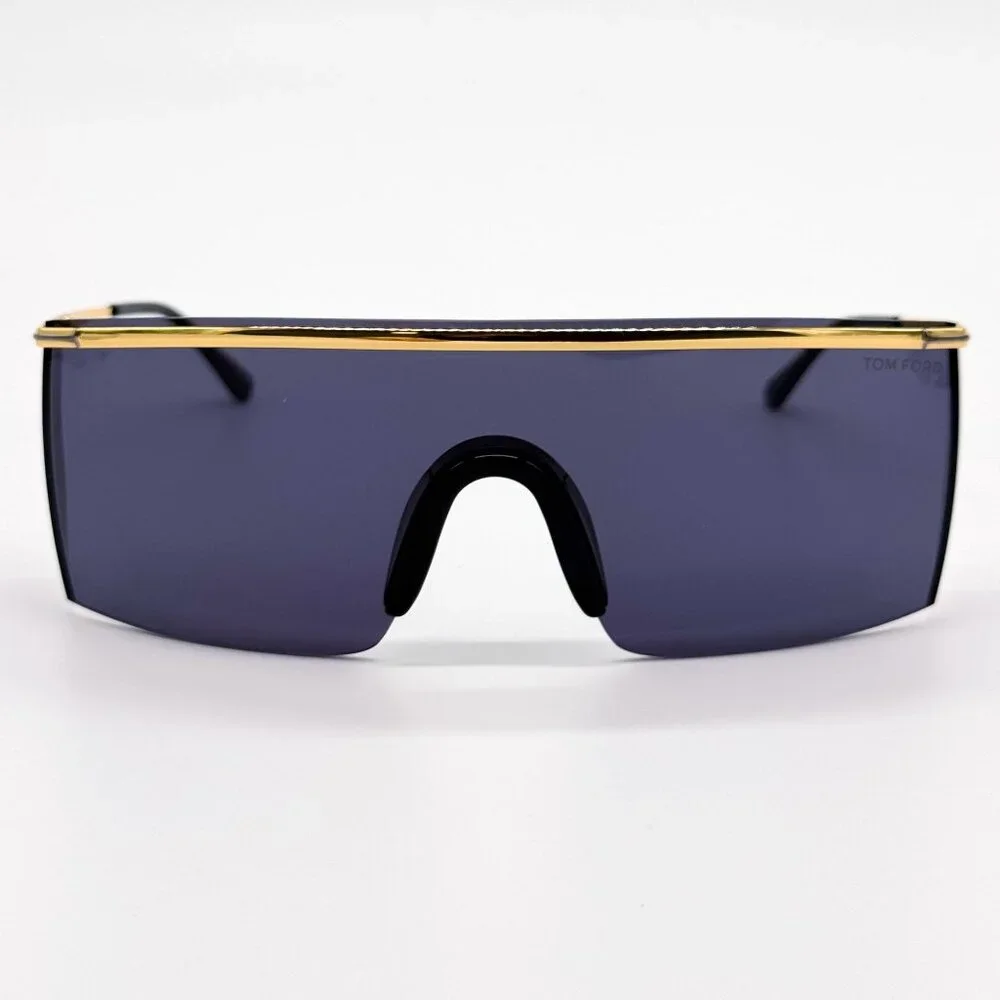 NEW TOM FORD SUNGLASSES PAVLOS-02 TF980 30A GOLD/GRAY UNISEX EYEWEAR FT0980 30A